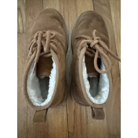 UGG Men’s Neumel Chukka Chesnut Brown Suede Ankle Boots S/N 3236 US Size 7 - Picture 4 of 7
